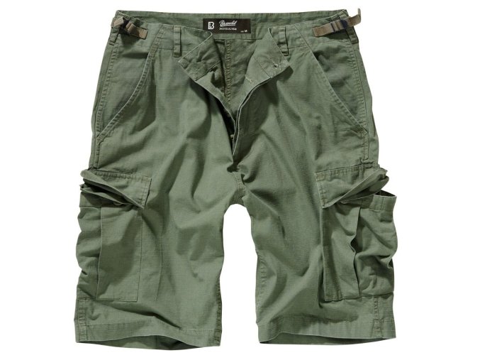 Kraťasy US BDU rip-stop ZELENÉ (velikost 3XL)