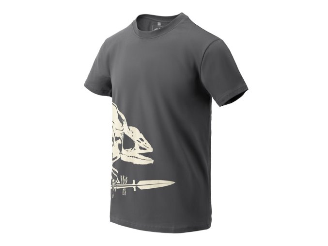 Triko skelet chameleona SHADOW GREY (velikost 3XL)