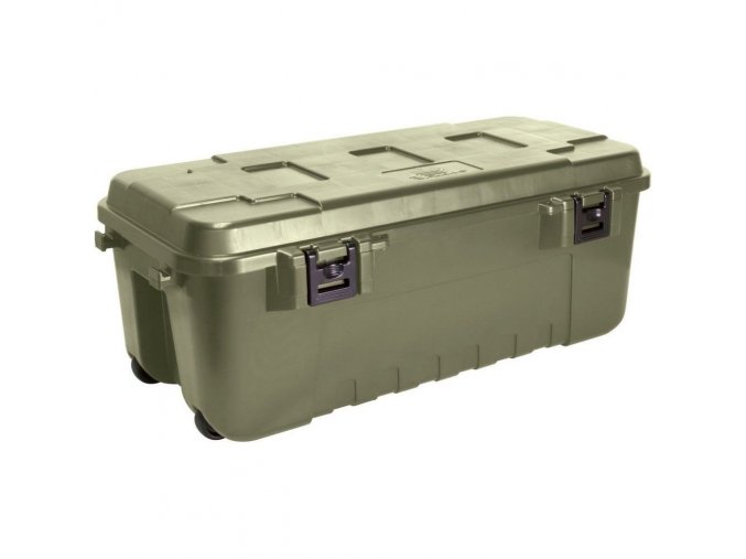 Bedna/box přepravní SPORTMAN´S TRUNK 123 l plast ZELENÁ