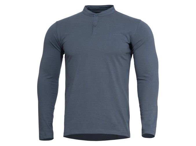 Triko ROMEO HENLEY 2.0 dlouhý rukáv CHARCOAL BLUE