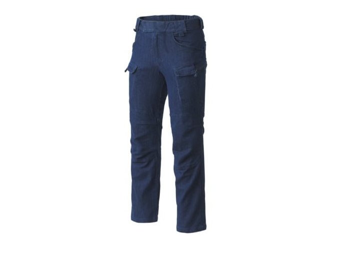 Kalhoty UTP® URBAN TACTICAL riflové DENIM STRETCH MODRÉ (velikost 3XL-L)
