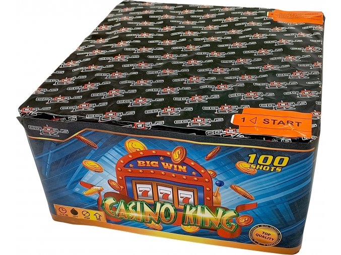 Pyrotechnika Kompakt 100ran / 20mm Casino King