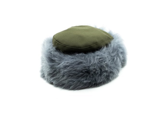Beranice s kožešinou pro ženy AČR vz.97 ZELENÁ (velikost 54)