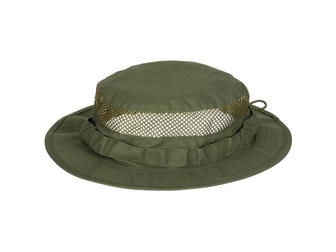 Klobouk Mesh Boonie ZELENÝ (velikost L-XL)