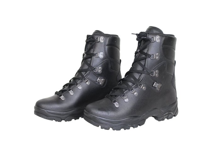 Boty FELIN Combat FRANCOUZSKÉ kožené GORE-TEX ČERNÉ (velikost 39)