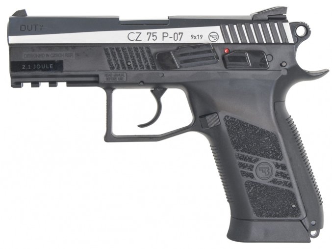 Vzduchová pistole CZ-75 P-07 Duty BlowBack bicolor