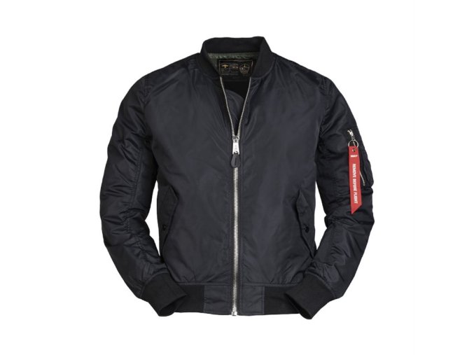 Bunda bomber MA1 SUMMER ČERNÁ (velikost 3XL)