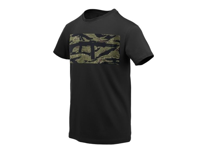 Triko RPD ČERNÉ/TIGER STRIPE (velikost 3XL)