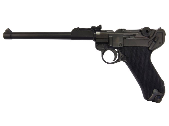 Replika pistole Parabellum Luger P08, Artillery, Německo 1898