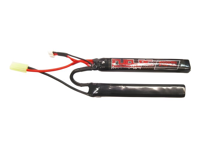 Baterie Fuel LiPo 7,4V / 2000mAh 20C, Nunchuck CQB, mini Tamiya