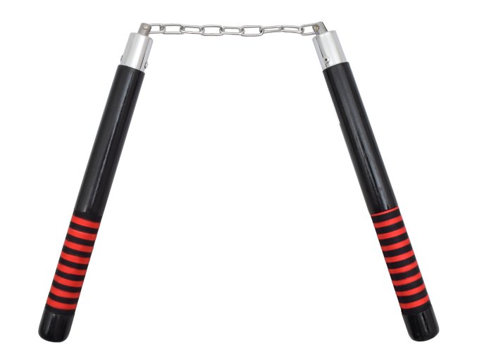 Nunchaku Red / Black 257