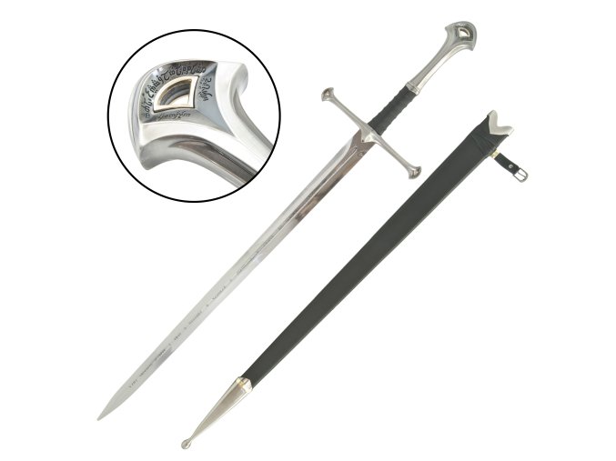 Meč Lord of the Rings, Andúril, Narsil, Aragorn