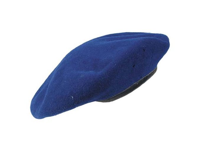 Baret BW MODRÝ použitý (velikost 52)