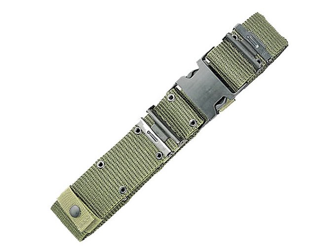 Opasek US LC2 Genuine G.I.se sponou FASTEX ZELENÝ (velikost L)