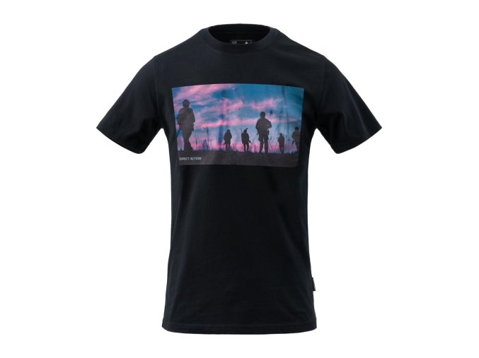 Triko SUNSET ČERNÉ (velikost 3XL)