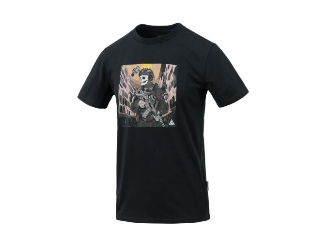 Triko SKELETON ČERNÉ (velikost 3XL)