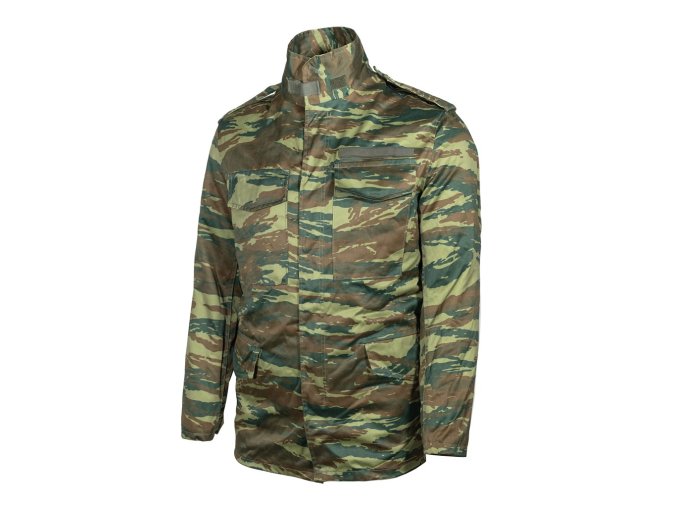 Bunda M65 ŘECKÁ LIZARD CAMO použitá (velikost L)