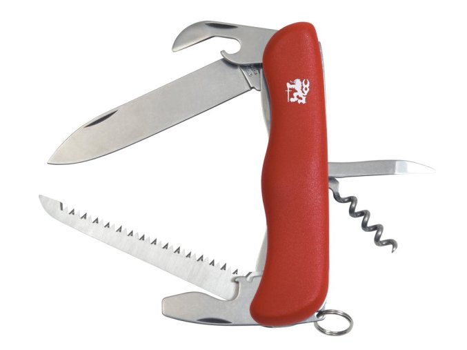 Nůž Mikov Praktik 115-NH-6/AK červený