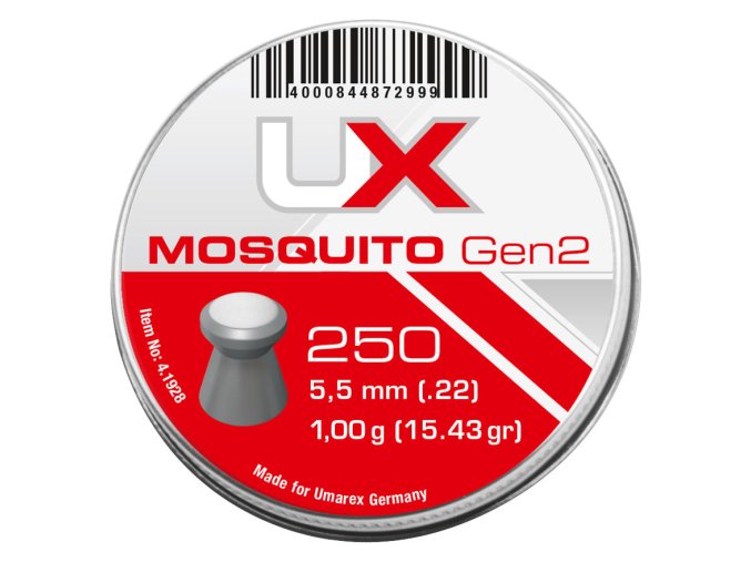 Diabolo Umarex Mosquito Gen2 cal.5,5mm 250ks