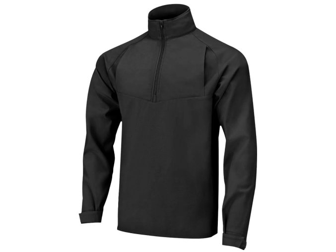 Bunda PATROL GEN II SOFTSHELL 1/4 zip ČERNÁ (velikost 3XL)