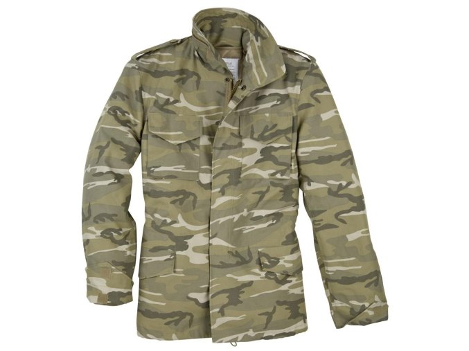 Bunda US M65 DESERT LIGHT CAMO (velikost XL)