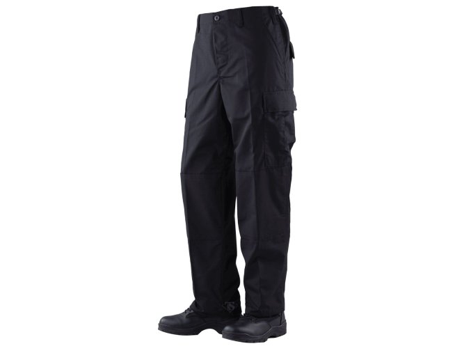 Kalhoty BDU bavlněné rip-stop ČERNÉ (velikost XL-L)