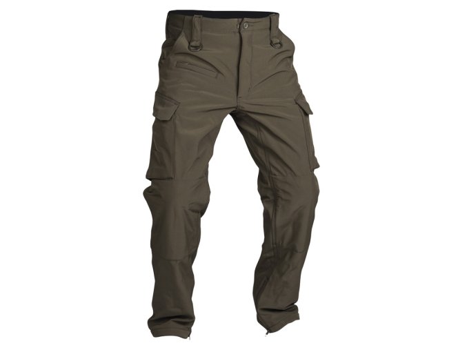 Kalhoty softshellové EXPLORER ZELENÉ (velikost XL)