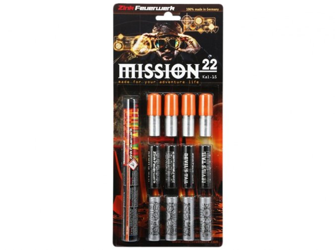 Pyro světlice Mission set 22ks