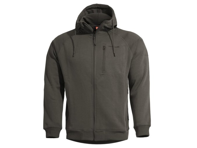 Mikina LEONIDAS 2.0 ZELENÁ RAL 7013 (velikost 3XL)