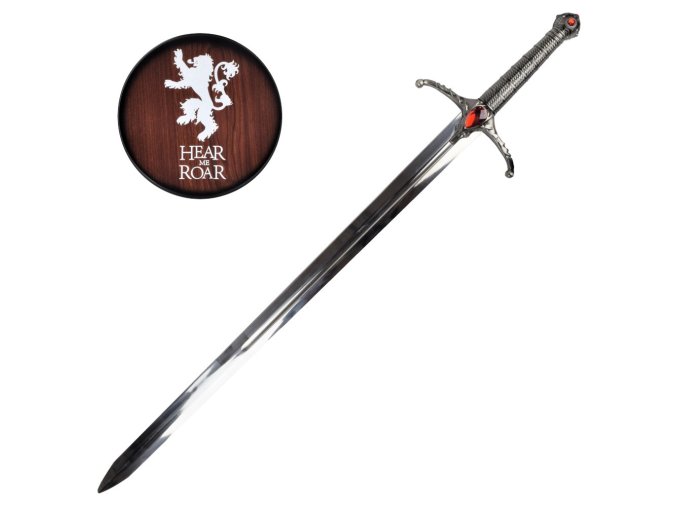 Meč Game of Thrones, Widow's Wail, Jaime Lannister, plaketa