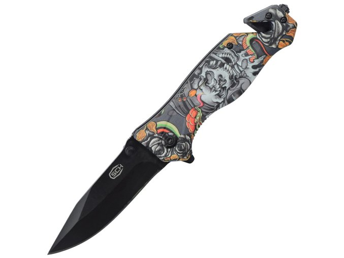 Nůž SCK Rescue Comic Skull