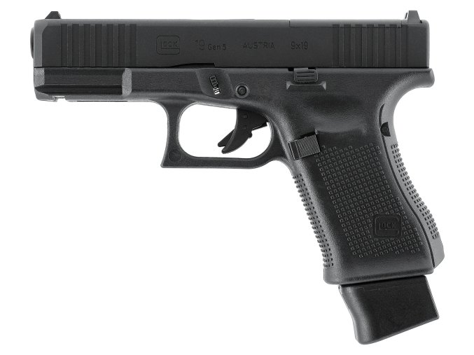 Vzduchová pistole Glock 19 Gen5 MOS Blowback BB