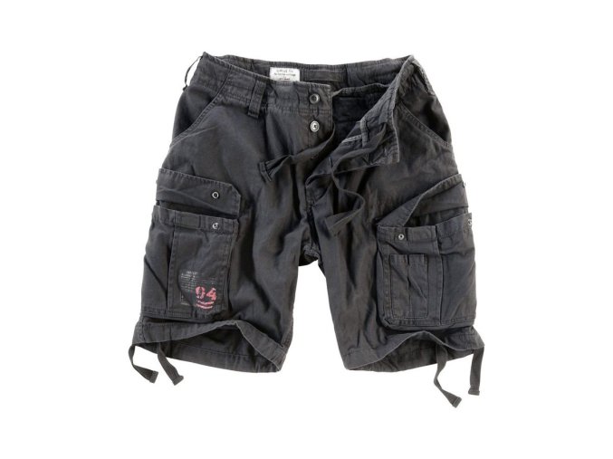Kraťasy AIRBORNE VINTAGE ČERNÉ (velikost 3XL)