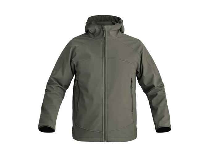 Bunda INSTRUCTOR softshell ZELENÁ (velikost 3XL)