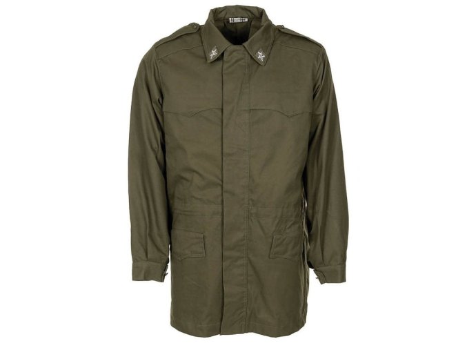 Kabát M75 ITALSKÁ parka ZELENÁ (velikost 44 C)