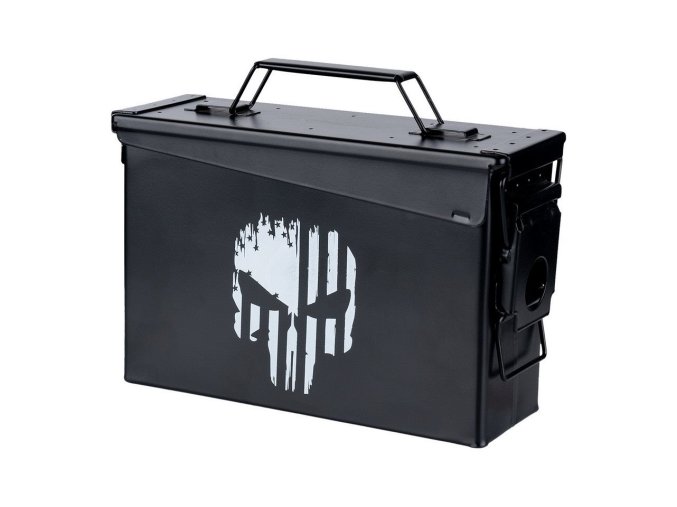 Bedna na munici CAL.30 PUNISHER ČERNÁ