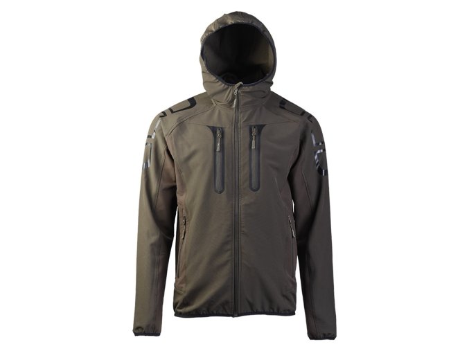 Bunda softshellová DYNAMIC FORCE FLEX-TECH ZELENÁ (velikost 3XL)