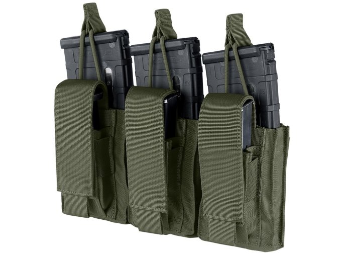 Sumka KANGAROO GEN II na zásobníky 3xAR/AK+3xM9 RANGER GREEN