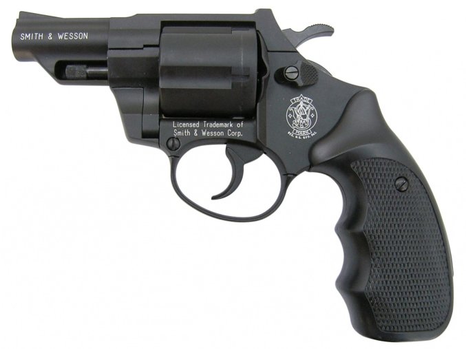 Plynový revolver Smith&Wesson Combat černý cal.9mm