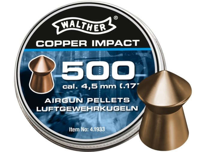 Diabolo Walther Copper Impact 500ks cal.4,5mm