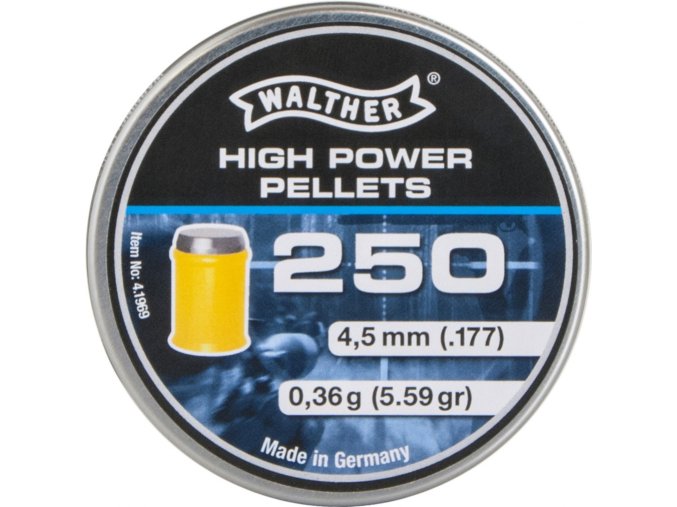 Diabolo Walther High Power 250ks cal.4,5mm