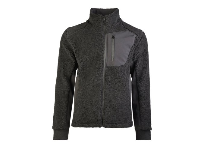 Mikina BEARFORCE COLD WEATHER fleece ČERNÁ (velikost 3XL)