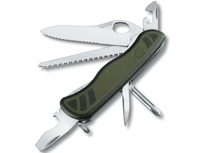 Nůž kapesní SOLDIER 111mm ZELENÁ/ČERNÁ