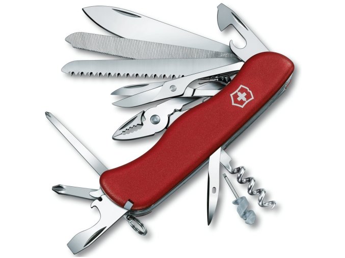 Nůž kapesní WORKCHAMP 111mm ČERVENÝ