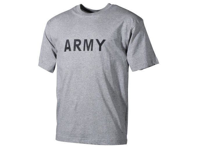 Triko US ARMY ŠEDÉ