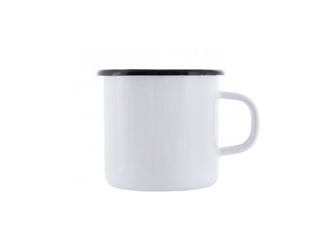 Hrnek plechový smaltovaný 250 ml strong BÍLÝ