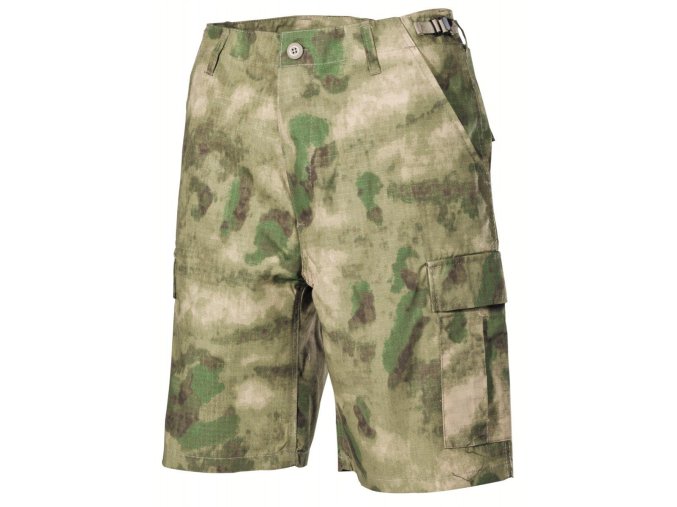 Kraťasy US BERMUDA BDU rip-stop HDT CAMO FG