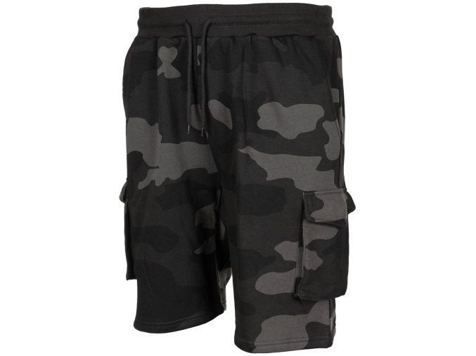 Kraťasy teplákové JOGGER DARK CAMO