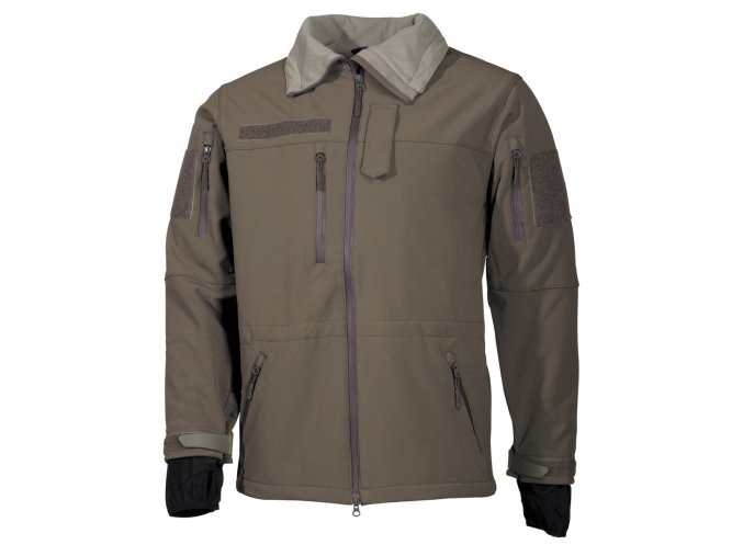Bunda softshell HIGH DEFENCE ZELENÁ
