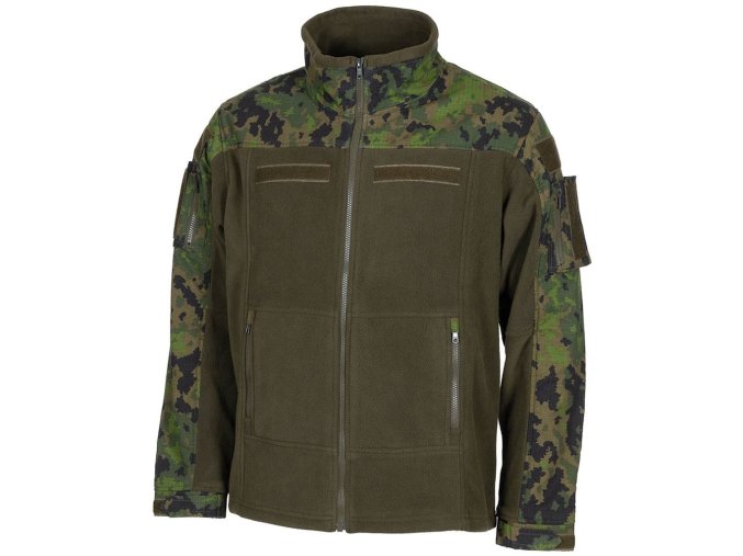 Bunda taktická fleece COMBAT finský M05 tarn